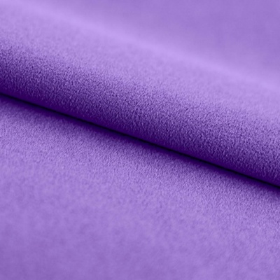 Креп стрейч Амузен 17-3323, 85 гр/м2, шир.150см, цвет фиолетовый - купить в Батайске. Цена 196.05 руб.