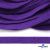 Шнур плетеный d-8 мм плоский, 70% хлопок 30% полиэстер, уп.85+/-1 м, цв.1030-фиолет - купить в Батайске. Цена: 735 руб.