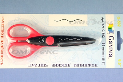 Ножницы G-502 детские 165 мм - купить в Батайске. Цена: 292.21 руб.
