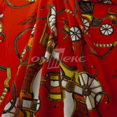 Плательная ткань "Фламенко" 16.1, 80 гр/м2, шир.150 см, принт этнический - купить в Батайске. Цена 241.49 руб.