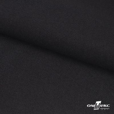 Трикотажное полотно "Монне" 100% полиэстр, 152см, 350 г/м2, чёрный, м - купить в Батайске. Цена 377.15 руб.
