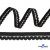Лента эластичная вязаная (резинка бельевая), #3832, шир.13 мм, цв.чёрная - купить в Батайске. Цена: 10.49 руб.