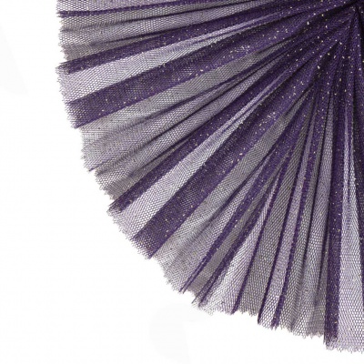 Сетка Глиттер, 24 г/м2, шир.145 см., пурпурный - купить в Батайске. Цена 117.24 руб.