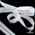 Резинка бельевая ажурная #6185, шир.16 мм, цв.белый - купить в Батайске. Цена: 13.72 руб.