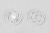 Кнопки пришивные пластиковые 15 мм, блистер 24шт, цв.-прозрачные - купить в Батайске. Цена: 68.79 руб.