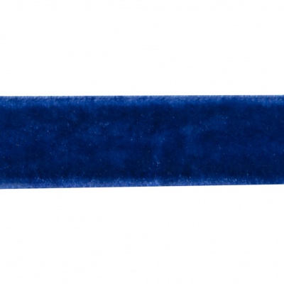 Лента бархатная нейлон, шир.12 мм, (упак. 45,7м), цв.74-василек - купить в Батайске. Цена: 392 руб.