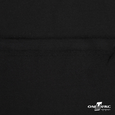 Ткань костюмная "Матте" 80% P, 16% R, 4% S, 170 г/м2, шир.150 см, цв-черный #1 - купить в Батайске. Цена 372.90 руб.