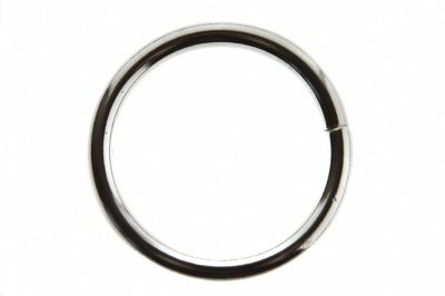 Кольцо металлическое d-38 мм, цв.-никель - купить в Батайске. Цена: 4.89 руб.