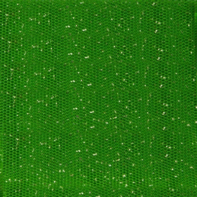 Сетка Глиттер, 24 г/м2, шир.145 см., зеленый - купить в Батайске. Цена 117.24 руб.