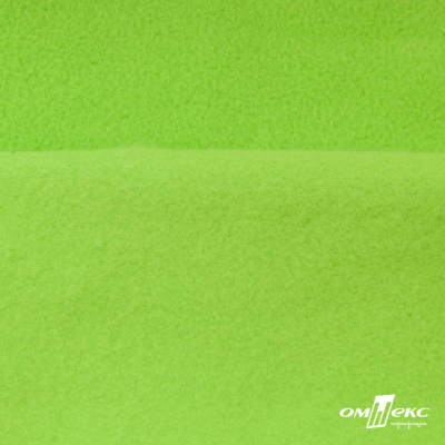 Флис DTY 15-0146, 240 г/м2, шир. 150 см, цвет зеленая свежесть - купить в Батайске. Цена 627.39 руб.