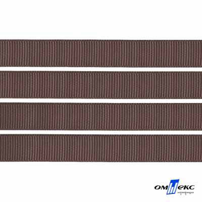 Репсовая лента 005, шир. 6 мм/уп. 50+/-1 м, цвет коричневый - купить в Батайске. Цена: 88.45 руб.