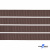 Репсовая лента 005, шир. 6 мм/уп. 50+/-1 м, цвет коричневый - купить в Батайске. Цена: 88.45 руб.