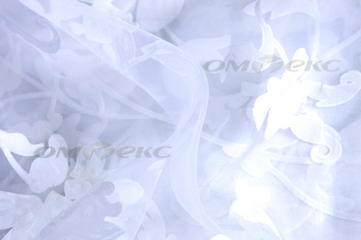 Органза деворэ 6031 (280см) С01 белый - купить в Батайске. Цена 595.43 руб.