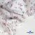 Ткань Муслин принт, 100% хлопок, 125 гр/м2, шир. 140 см, #2308 цв. 6 белый с цветком - купить в Батайске. Цена 413.11 руб.