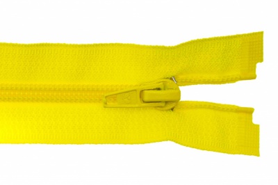 Спиральная молния Т5 131, 90 см, автомат, цвет жёлтый - купить в Батайске. Цена: 14.20 руб.