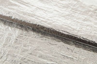 Текстильный материал "Диско"#1805 с покрытием РЕТ, 40гр/м2, 100% полиэстер, цв.2-серебро - купить в Батайске. Цена 444.86 руб.