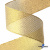 Лента металлизированная "ОмТекс", 50 мм/уп.22,8+/-0,5м, цв.- золото - купить в Батайске. Цена: 149.71 руб.