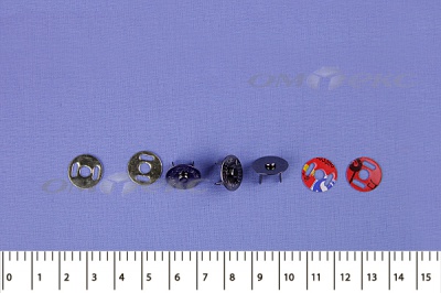 Кнопки магнитные МКМ-02, диам. 18 мм, чёрный никель - купить в Батайске. Цена: 14.49 руб.