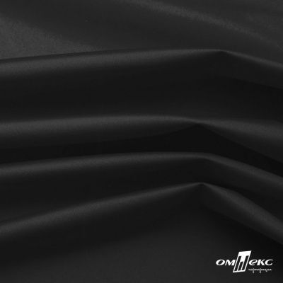 Курточная ткань Дюэл Middle (дюспо), WR PU Milky, Black/Чёрный 80г/м2, шир. 150 см - купить в Батайске. Цена 123.45 руб.