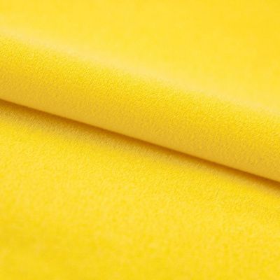 Креп стрейч Амузен 12-0752, 85 гр/м2, шир.150см, цвет жёлтый - купить в Батайске. Цена 194.07 руб.
