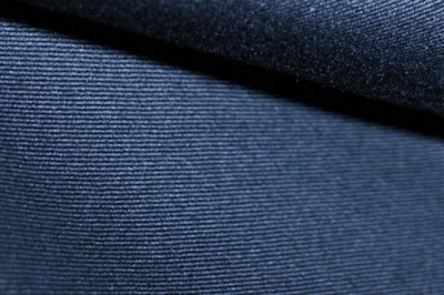 Ткань костюмная 8874/3, цвет темно-синий, 100% полиэфир - купить в Батайске. Цена 433.60 руб.
