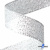 Лента металлизированная "ОмТекс", 25 мм/уп.22,8+/-0,5м, цв.- серебро - купить в Батайске. Цена: 96.64 руб.