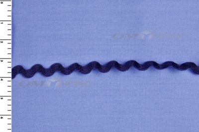 Тесьма плетеная "Вьюнчик"/т.синий - купить в Батайске. Цена: 48.03 руб.