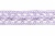 Тесьма кружевная 0621-1855, шир. 18 мм/уп. 20+/-1 м, цвет 107-фиолет - купить в Батайске. Цена: 466.97 руб.