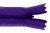 Молния потайная Т3 866, 20 см, капрон, цвет фиолетовый - купить в Батайске. Цена: 5.27 руб.