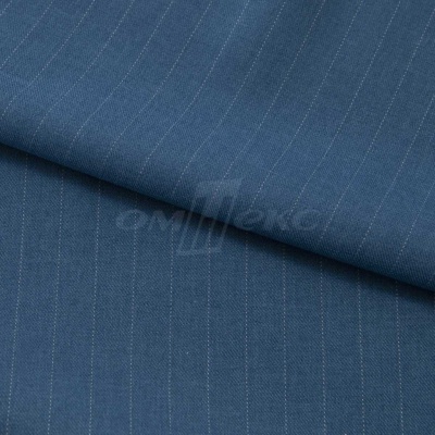 Костюмная ткань "Жаклин", 188 гр/м2, шир. 150 см, цвет серо-голубой - купить в Батайске. Цена 426.49 руб.