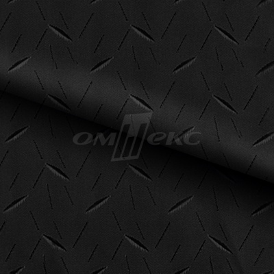 Ткань подкладочная жаккард Р14076-1, чёрный, 85 г/м2, шир. 150 см, 230T - купить в Батайске. Цена 166.45 руб.