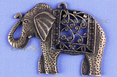 Декоративный элемент для творчества из металла "Слон"  - купить в Батайске. Цена: 26.93 руб.