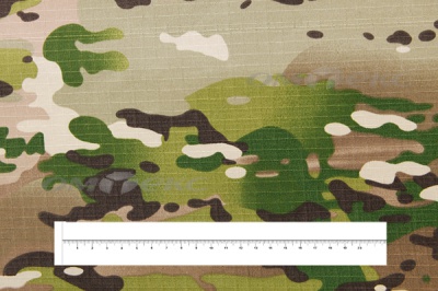 Ткань смесовая рип-стоп камуфляж C#201313, 210 гр/м2, шир.150см - купить в Батайске. Цена 244.99 руб.