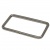 Рамка металлическая прямоугольная, 40 х 15 мм- тём.никель - купить в Батайске. Цена: 4.60 руб.