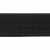 Резинка 25 мм Тканая, 13,75 гр/п.м, (бобина 25 +/-0,5 м) - черная  - купить в Батайске. Цена: 11.67 руб.