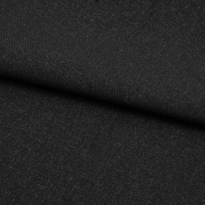 Ткань костюмная 24880 2022, 220 гр/м2, шир.150см, цвет чёрный - купить в Батайске. Цена 451 руб.