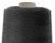 Швейные нитки (армированные) 28S/2, нам. 2 500 м, цвет чёрный - купить в Батайске. Цена: 139.91 руб.
