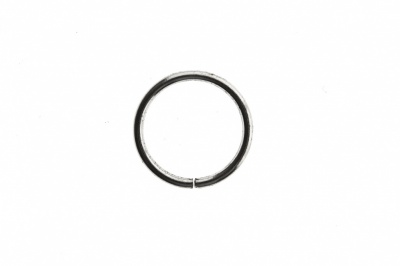 Кольцо металлическое d-15 мм, цв.-никель - купить в Батайске. Цена: 2.45 руб.