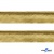 Кант атласный 136, шир. 12 мм (в упак. 65,8 м), цвет золото - купить в Батайске. Цена: 433.08 руб.