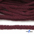 Шнур плетеный d-6 мм круглый, 70% хлопок 30% полиэстер, уп.90+/-1 м, цв.1070-бордовый - купить в Батайске. Цена: 588 руб.